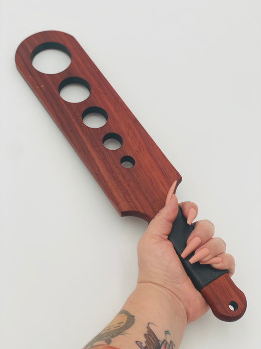 Banshee Paddle (African Padauk Wood)