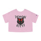 Demon Kitty Cropped T-Shirt