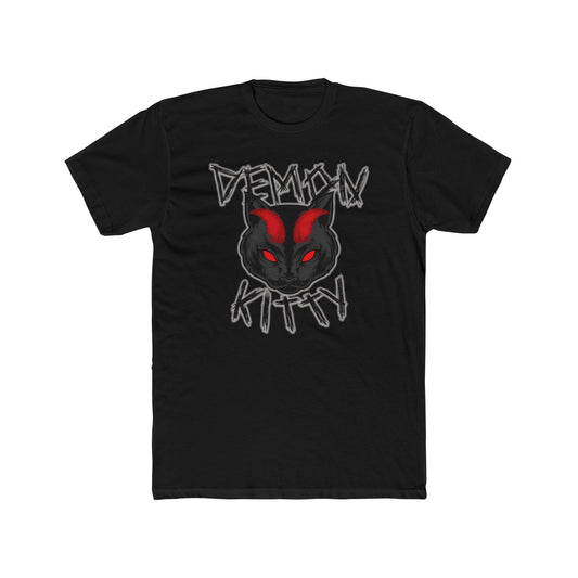 Demon Kitty Cotton Crew Tee