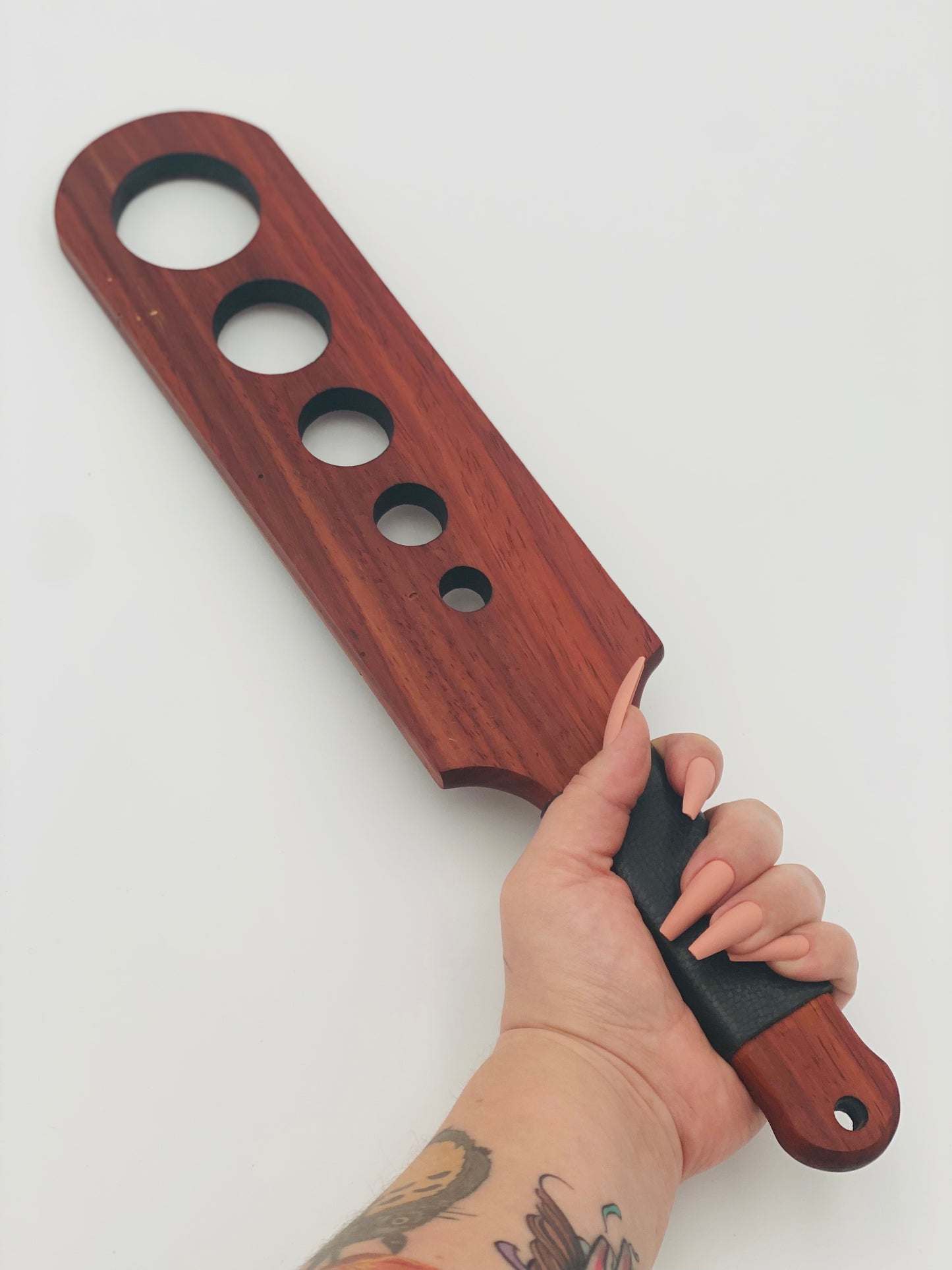 Banshee Paddle (African Padauk Wood)