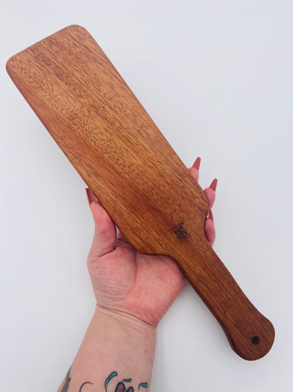 Shaytan Paddle - (Mahogany Wood)