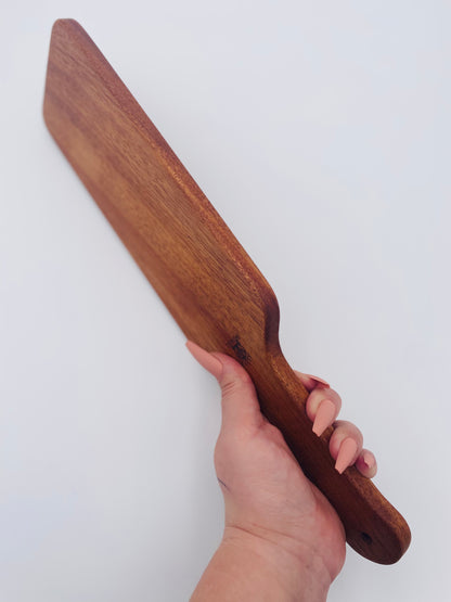 Shaytan Paddle - (Mahogany Wood)