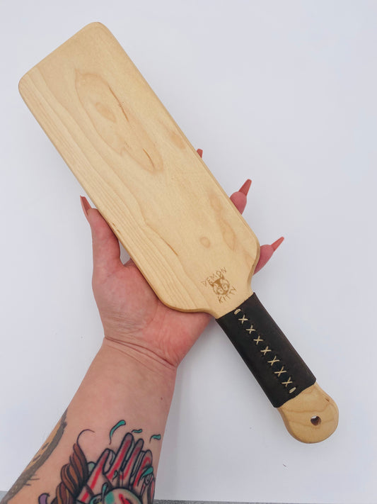 Shaytan Paddle - (Curly Maple Wood)