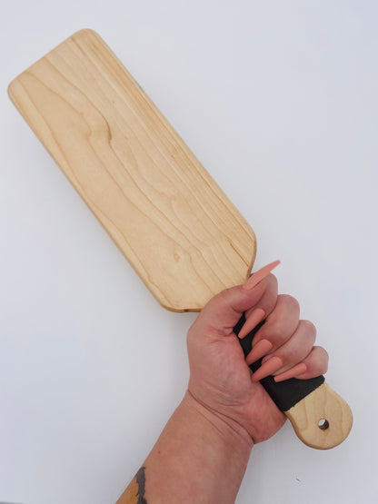 Shaytan Paddle - (Curly Maple Wood)